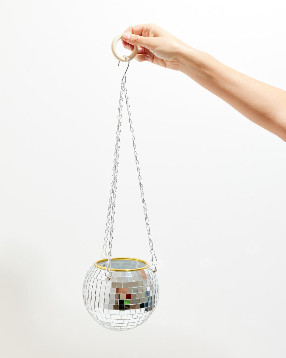 Disco Ball Garden Hanger Lively Root