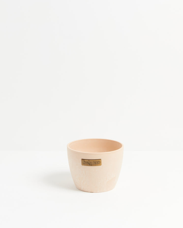 Eco Pot, Lively Root, Planter, Size, Medium, Color, Macadamia