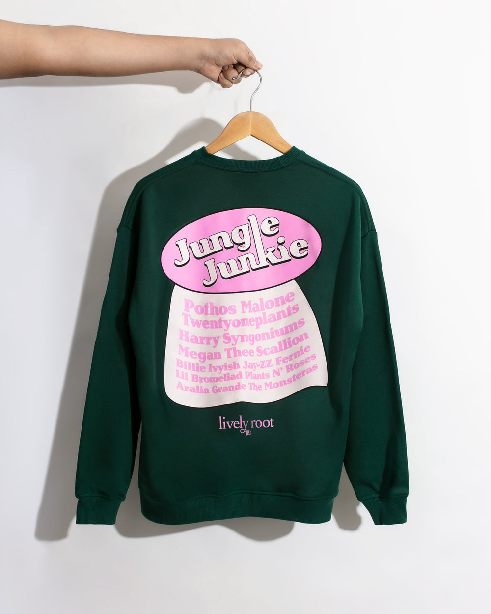 Lively Root Jungle Junkies Crewneck