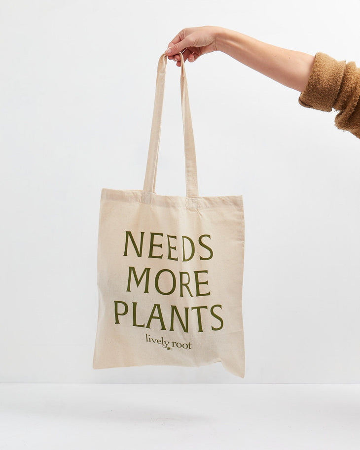 "Needs More Plants" Tote, Lively Root, Accessory, , , , 