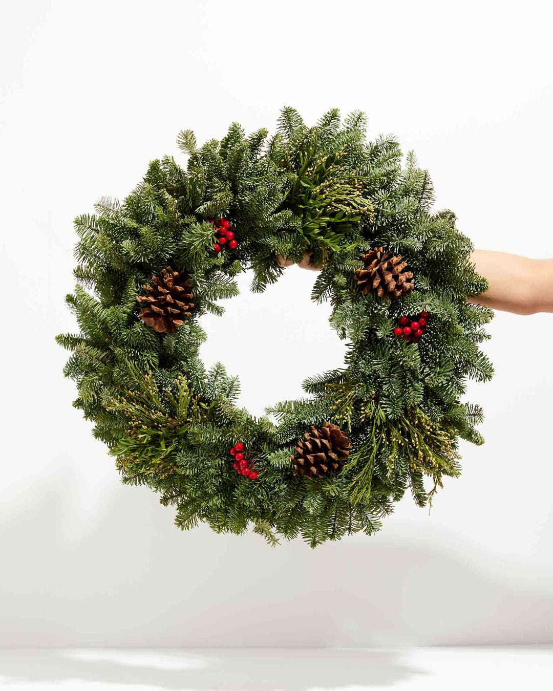 Decorate Everything! Fresh Live Holiday Wreath & Decor Bundle, Lively Root, Accessory, , , , 